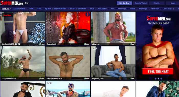 Supermen Gay Cam Site Review